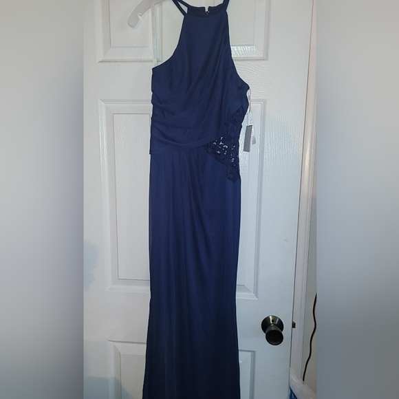 Navy Blue Dress-David's Bridal - Picture 2 of 3
